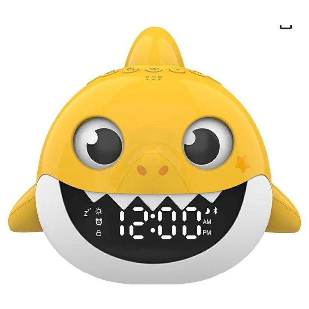 Nickelodeon, pink, frog, baby, shark alarm clock, Bluetooth speaker new